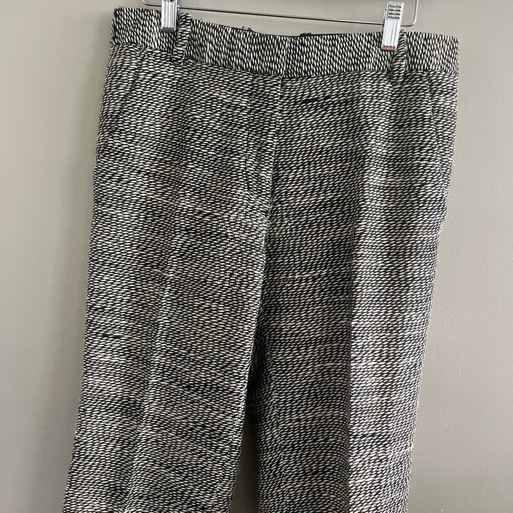 3.1 Phillip Lim‎ Wool Silk Pants - Dress Pants Size 6 Tan Black Tweed - Picture 3 of 8